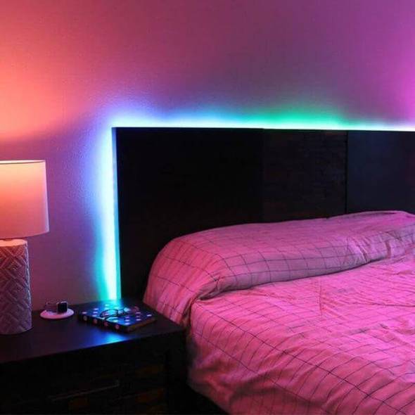 HomeBrite - Color Changing LED Light Strip with Remote Control (16 Feet)