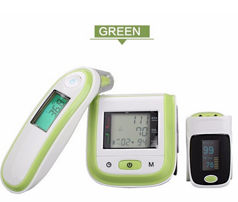 Super Kit: Blood Pressure Monitor + Infrared Ear Thermometer